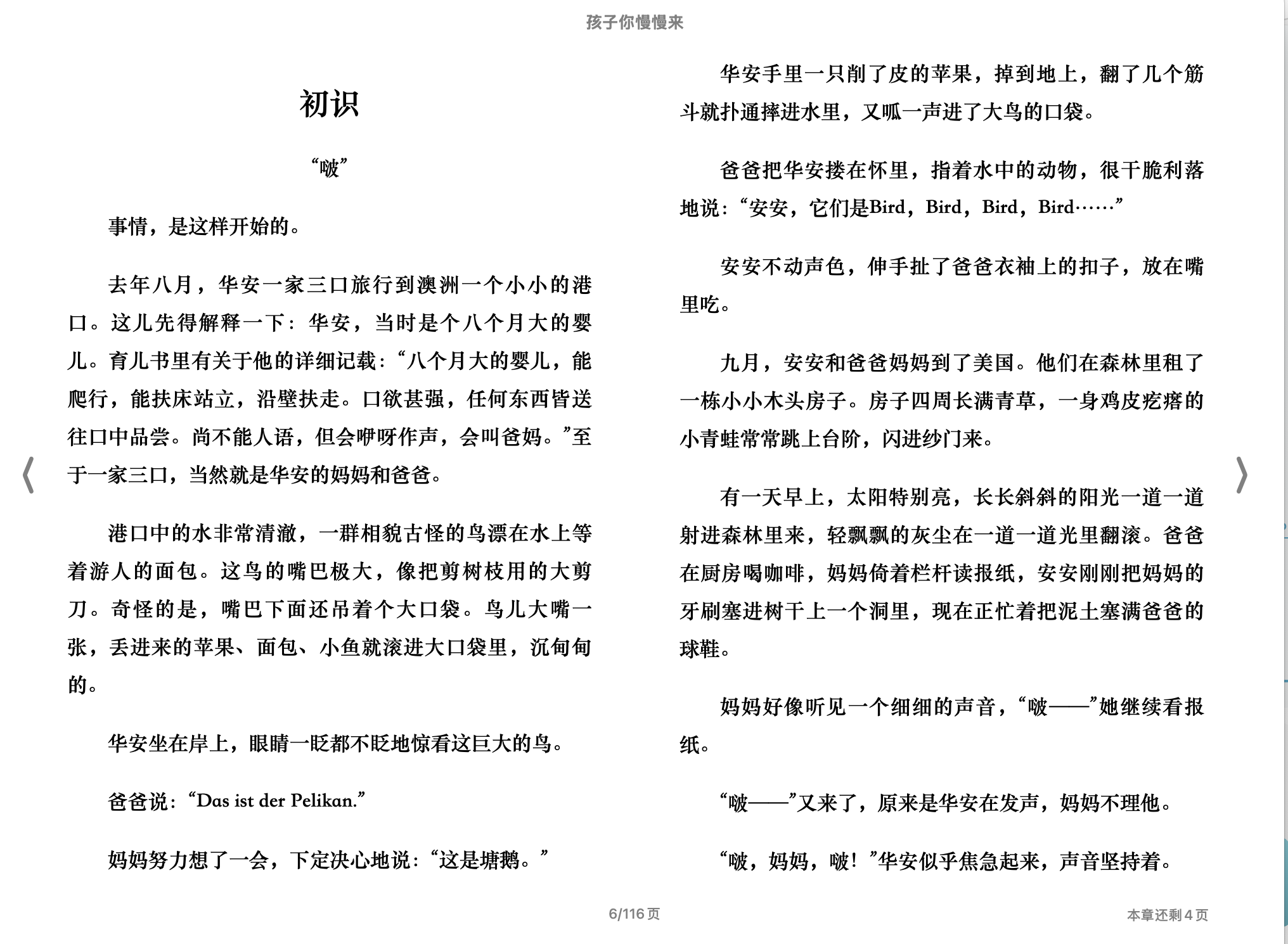 孩子你慢慢来(龙应台)2015广西师范大学出版社.epub 第1页