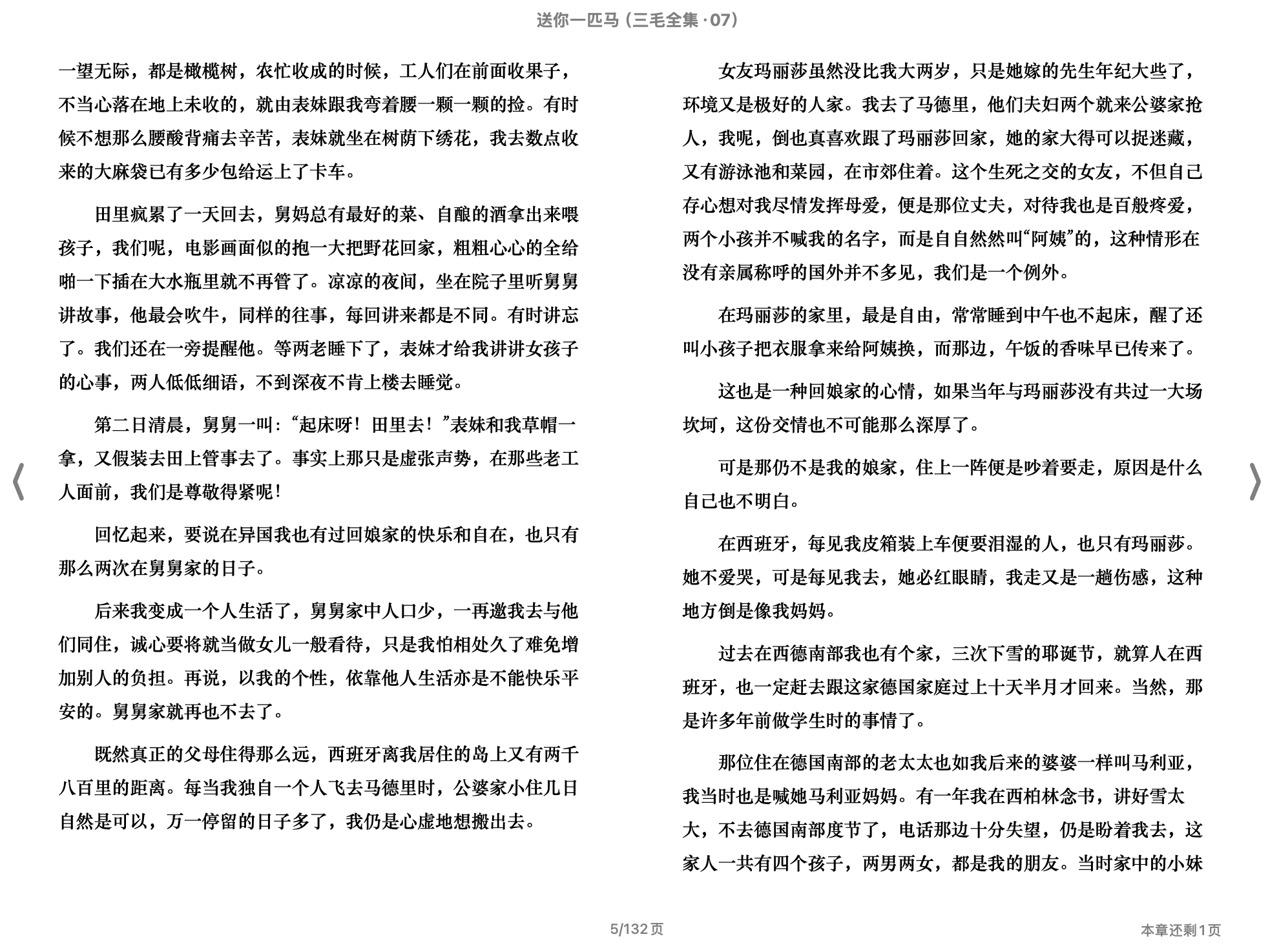 送你一匹马（三毛全集·07）2011北京十月文艺出版社.epub 第2页